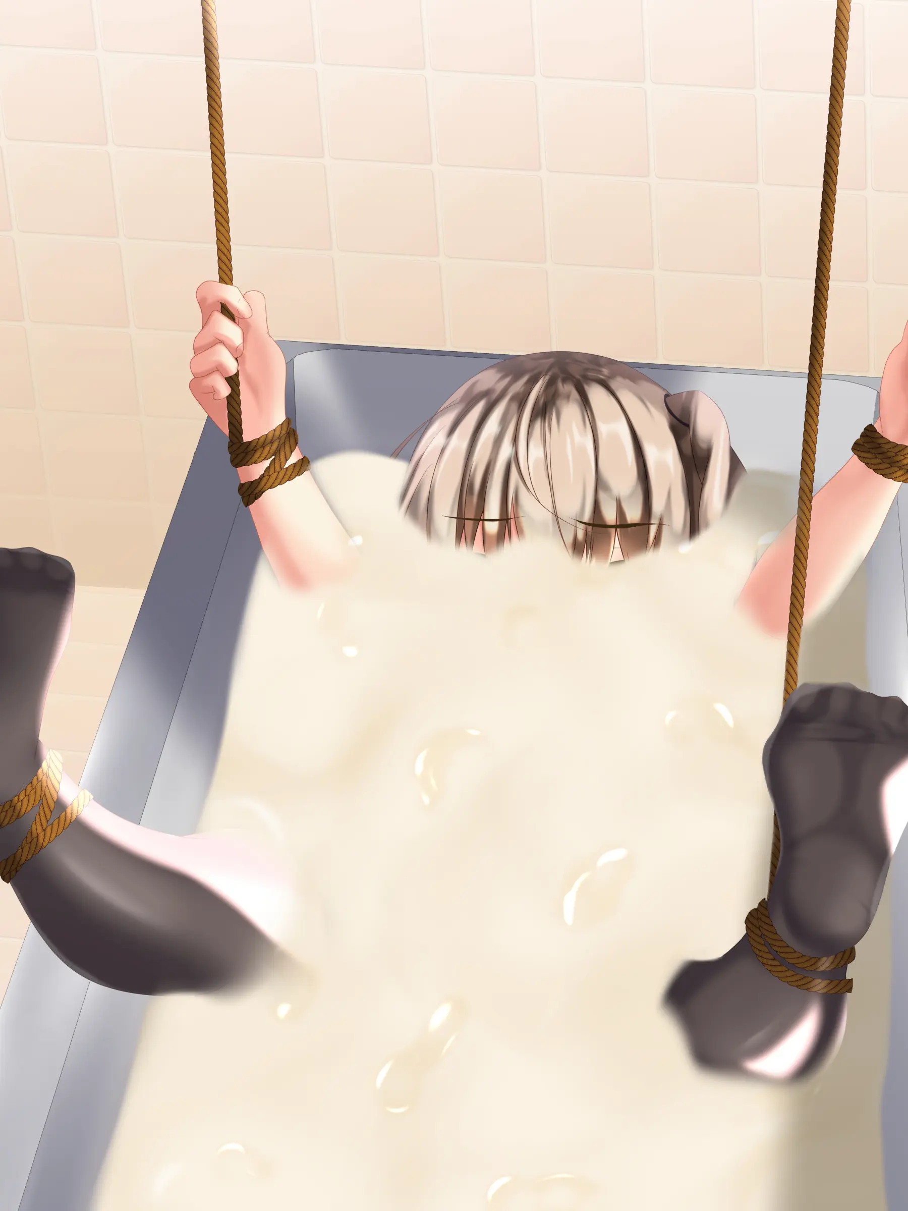 Onnanoko Ga Seieki To Oshikko Mamire Ni Naru Dake No CG-Shuu | 여자아이가 정액과 오줌 범벅이 되기만 하는 CG 모음집